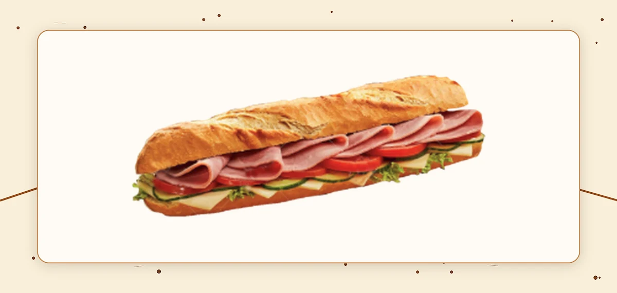 Sandwich crudités